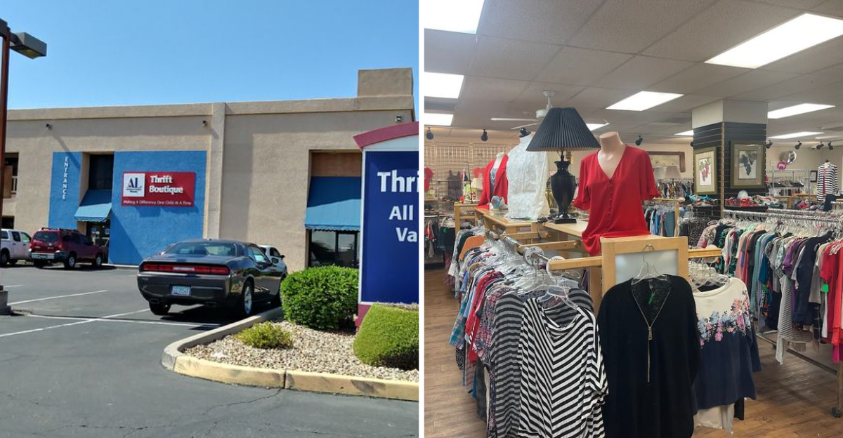 A huge thrift store in Arizona you could spend all day browsing
