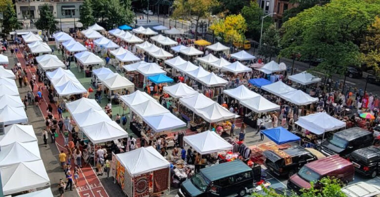 A massive flea market in New York that could take all day to see