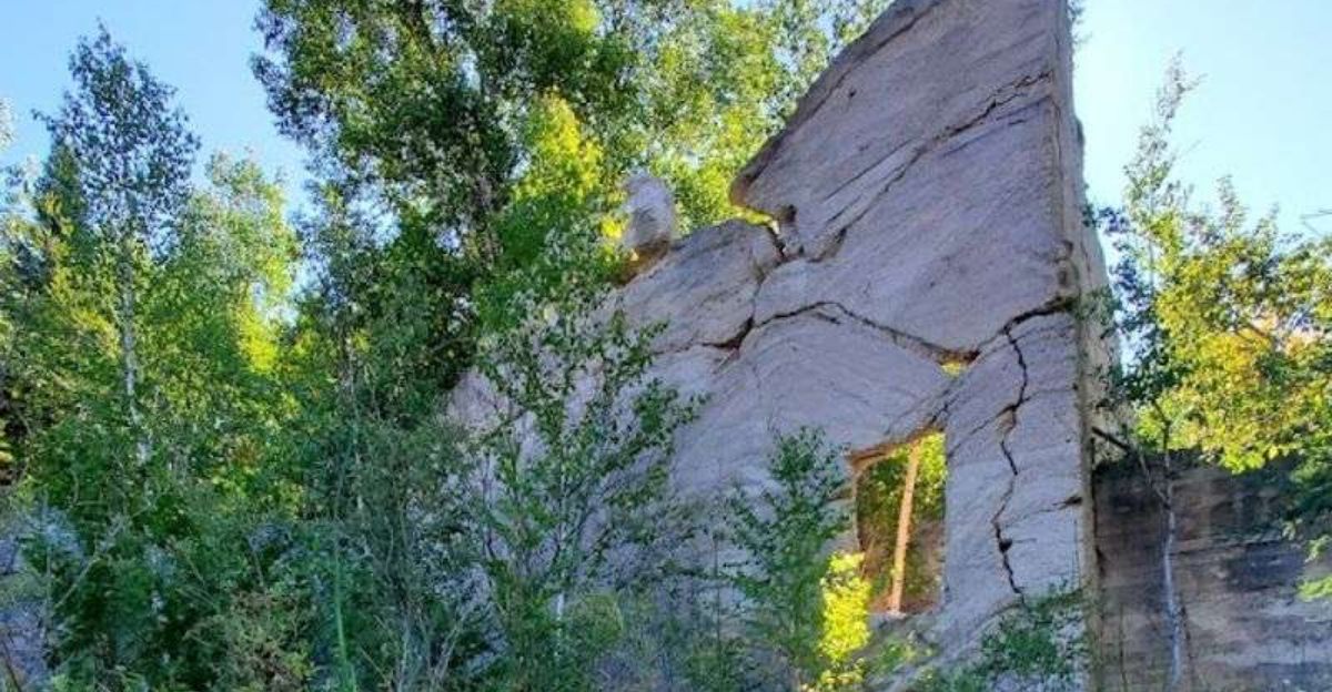 A mysterious ghost town in Michigan with a hidden cave below