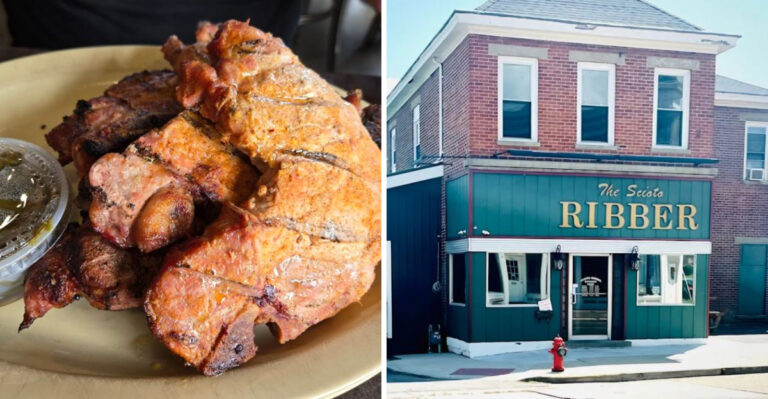 A remote Ohio steakhouse serving country-style ribs loved across the Midwest