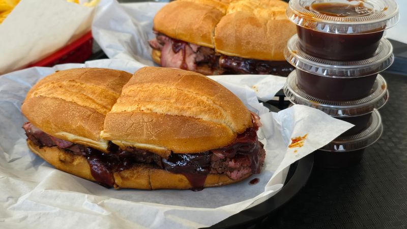 The Legendary Tri-Tip Sandwich
