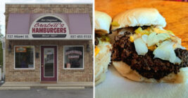 A small Ohio restaurant known for its incredibly tasty hamburgers