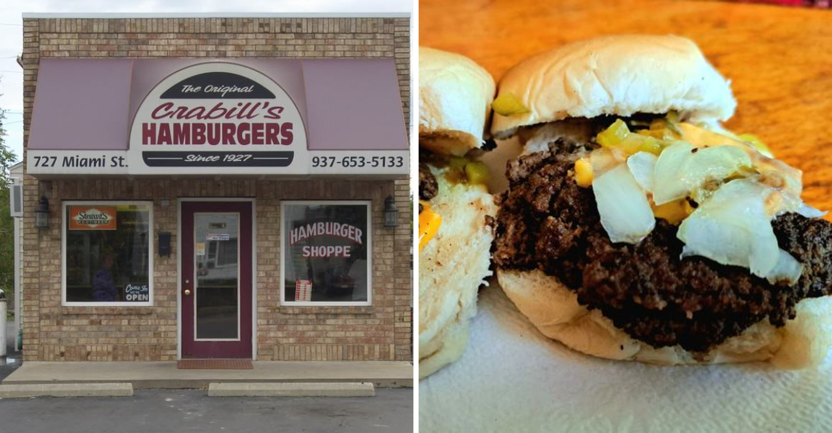 A small Ohio restaurant known for its incredibly tasty hamburgers