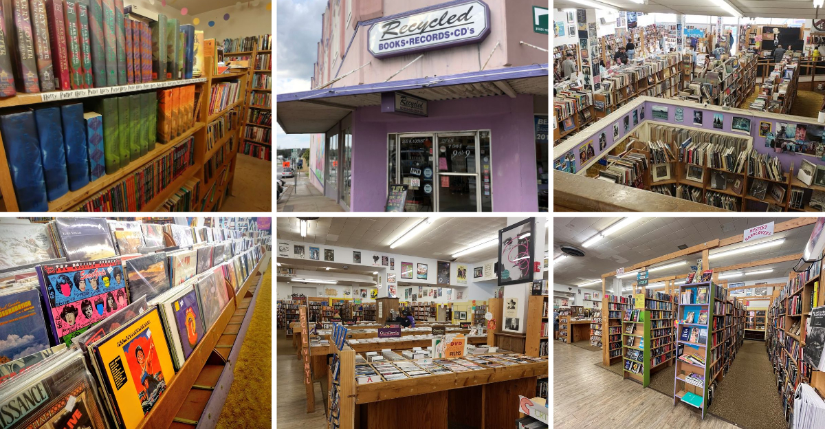 A three story bookstore in Texas packed with rare and interesting finds