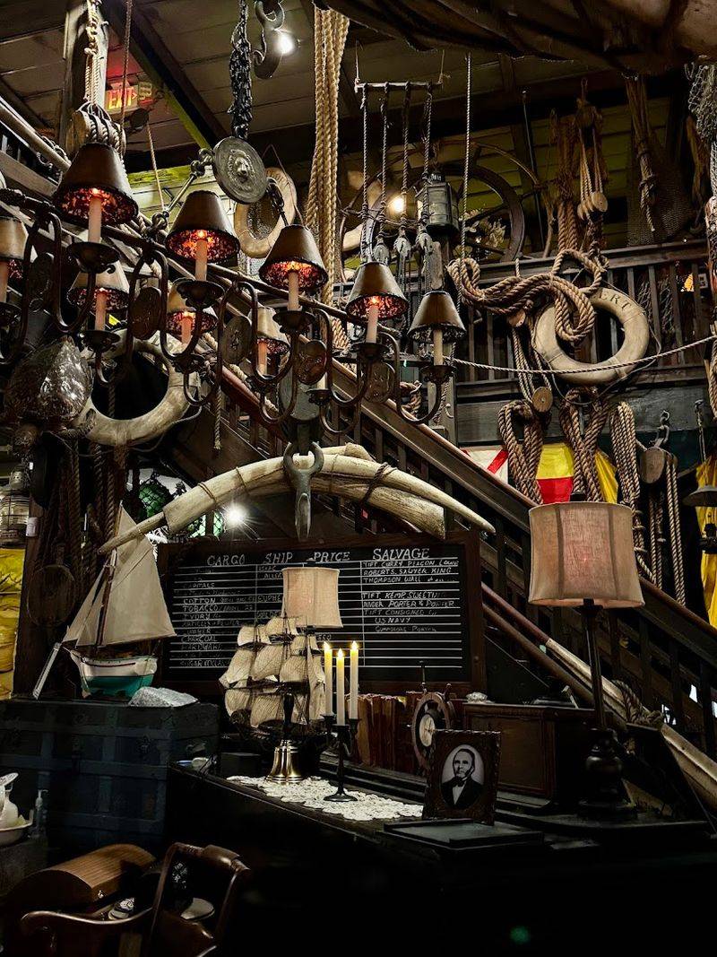 The 1850s Wrecker's Warehouse Setting