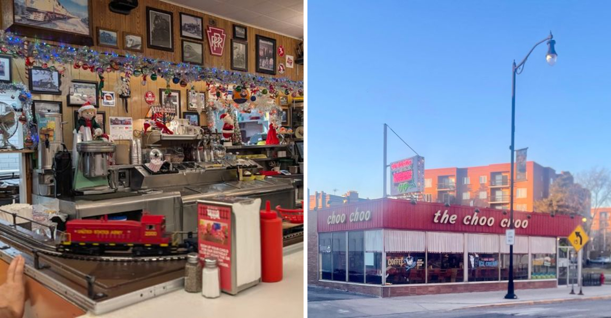 A unique train themed diner in Illinois worth checking out