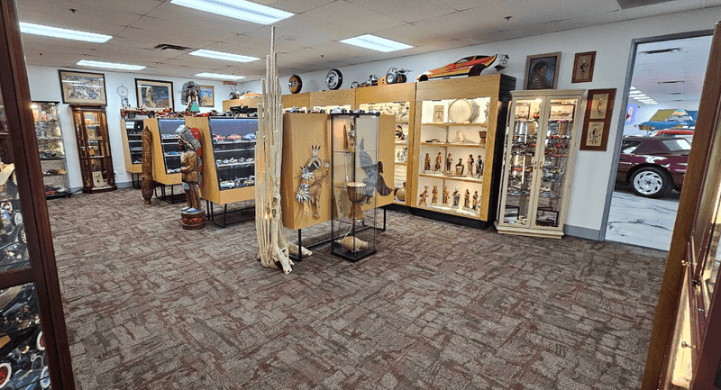 A Well-Stocked Gift Shop and Clean, Spacious Facilities