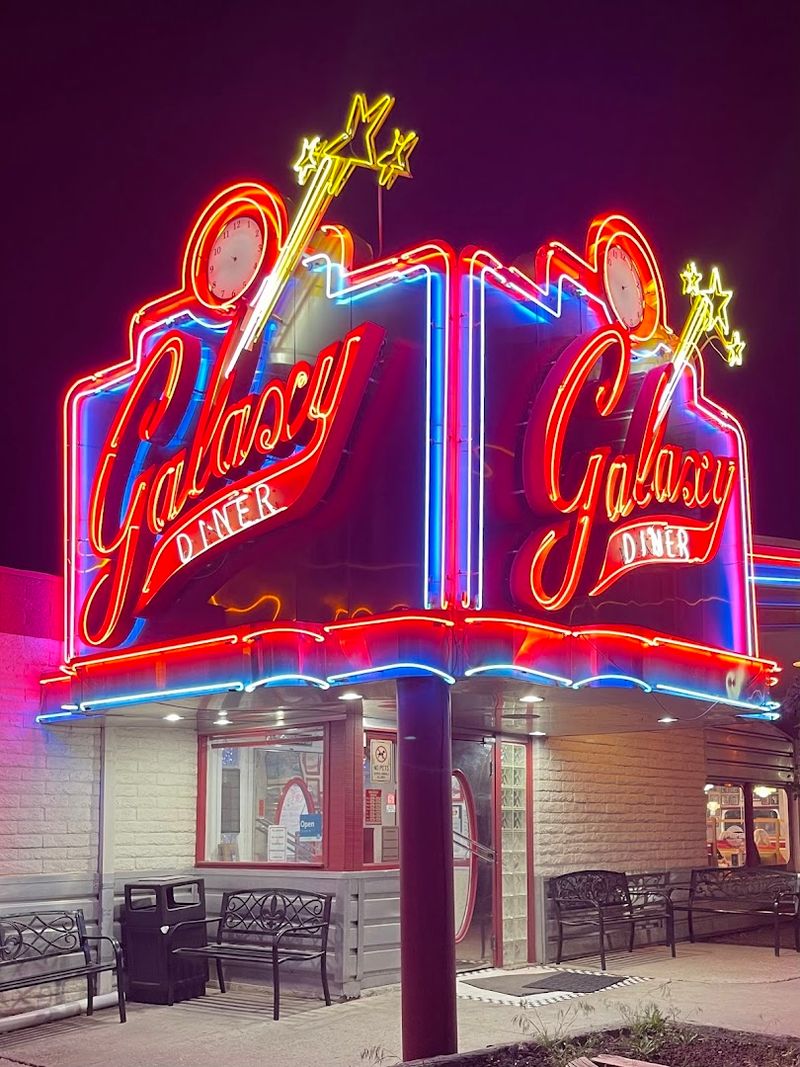 The Iconic Neon Sign That Glows Like a Beacon at Night