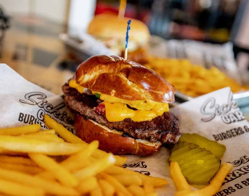 Sickies Garage Burgers & Brews - Fargo, North Dakota