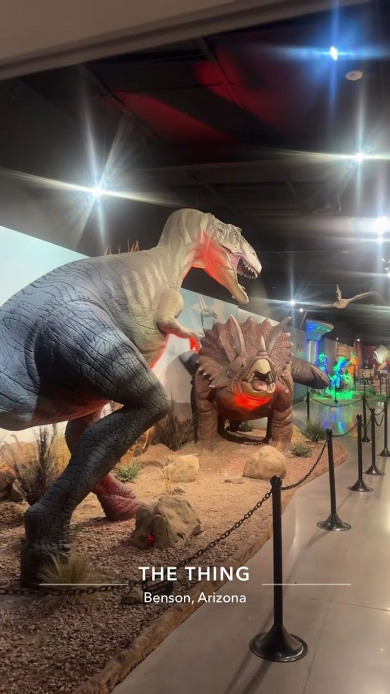 Aliens vs. Dinosaurs Theme That Takes Over the Whole Exhibit