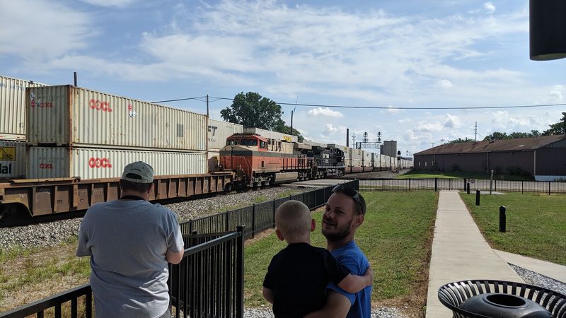 High Frequency of Train Traffic