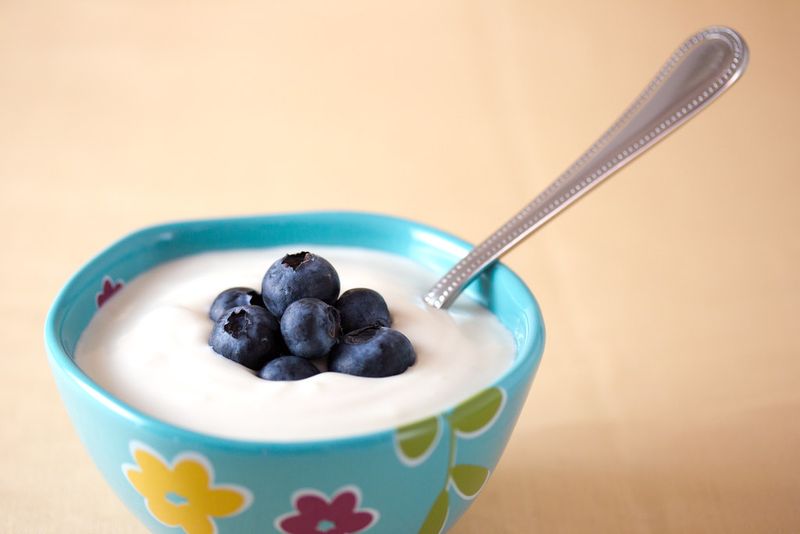 Plain yogurt