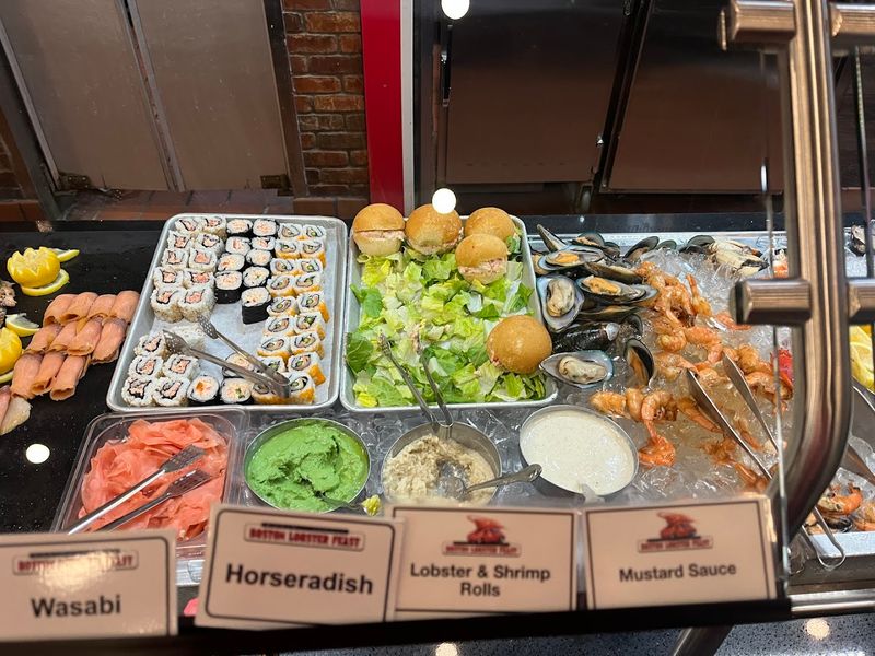 Seafood Salads and a Surprisingly Good Salad Bar