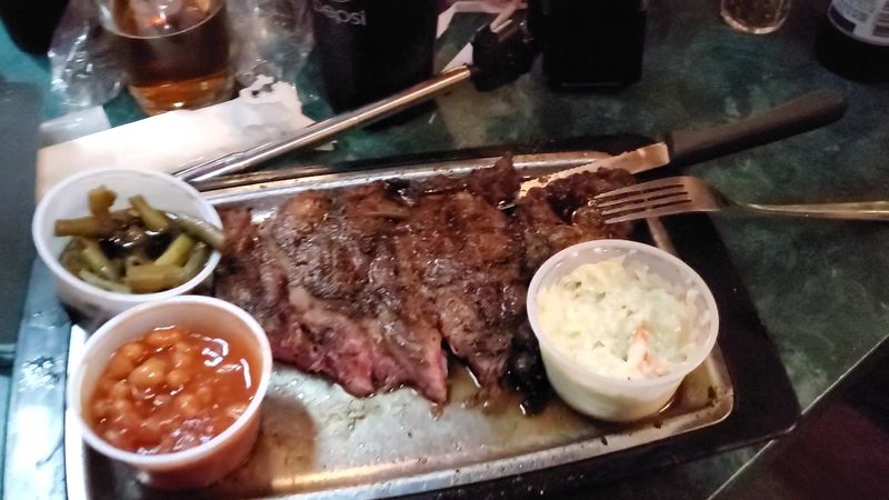 Green Beans Cooked in Steak Juices