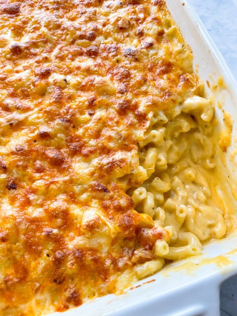Baked mac and cheese Baked mac and cheese