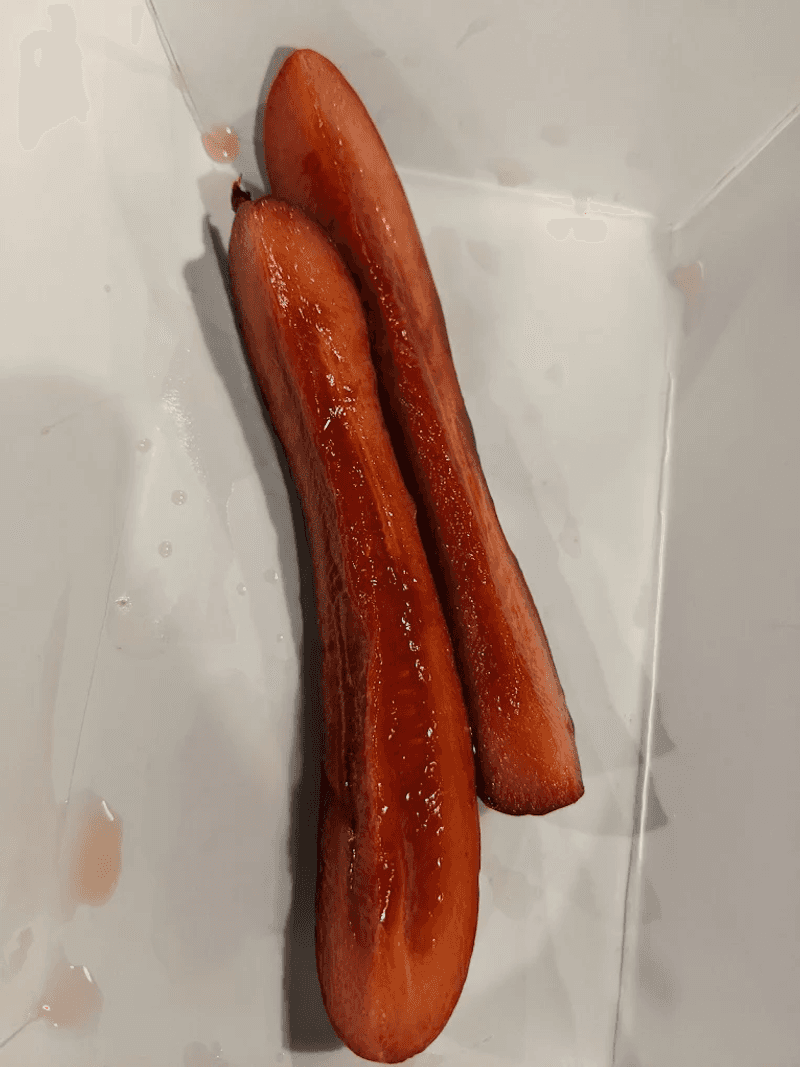 Hot Dogs Done the Peg Leg Way