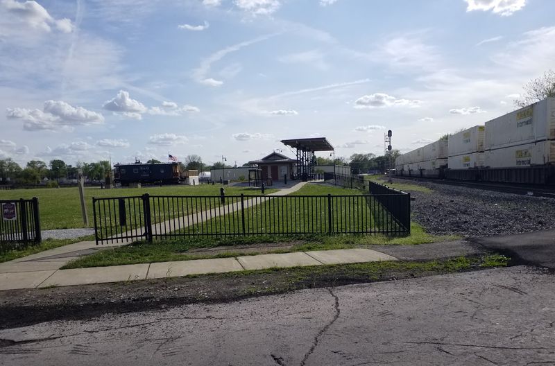 Vending Machines and Informational Maps on Display