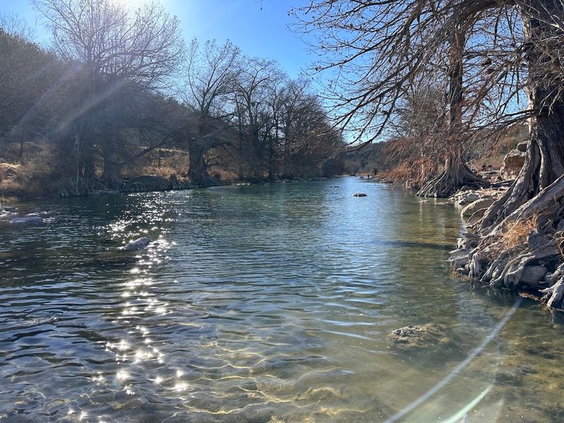 Fishing Along the Pedernales River
