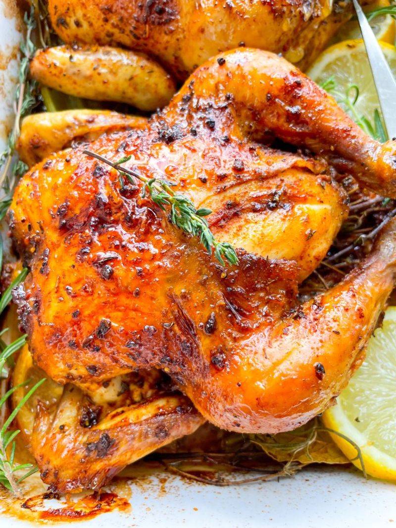 Roast chicken