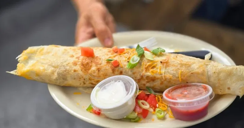 Breakfast Burritos Big Enough to Share