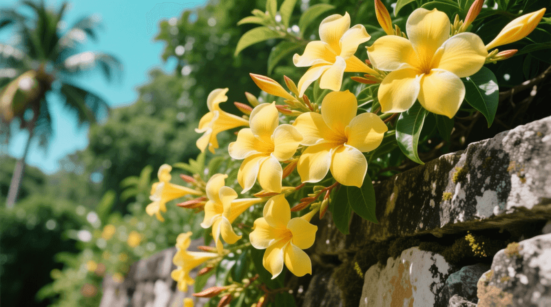 Flowering Vines That Climb Beautifully in Florida Heat 12 Allamanda Vine