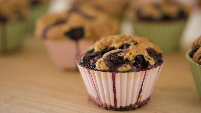 Blueberry muffins