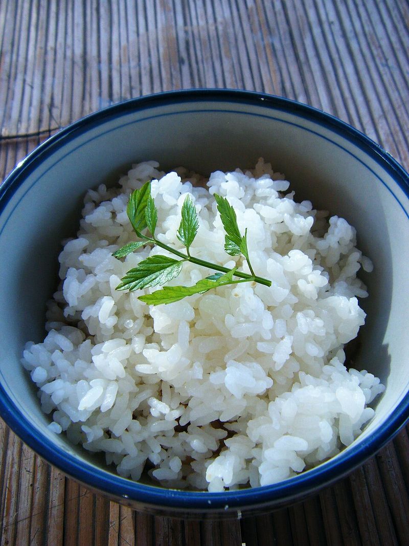 White rice