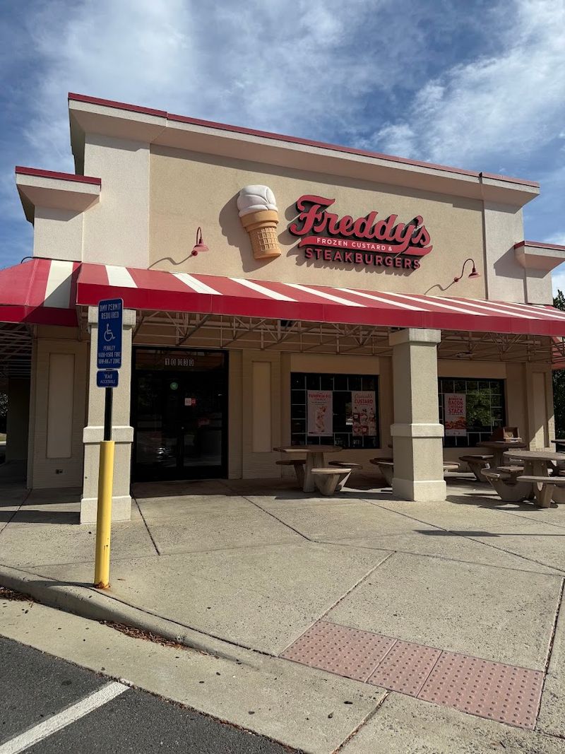 14 Virginia Diners and Fast Food Chains That Still Feel Like a Classic Road Trip Stop 14 Freddy's Frozen Custard & Steakburgers - Fairfax, Virginia