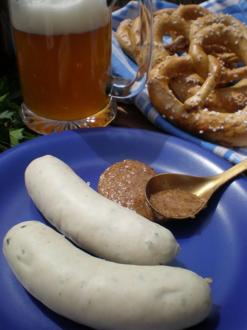 A ranking of the best sausages in the world 3 Weisswurst - Germany