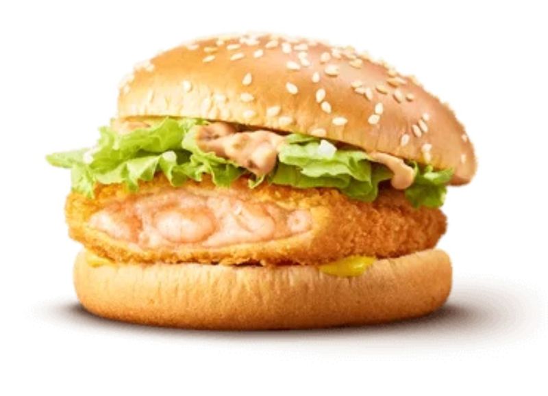 The best fast food dishes around the world, ranked 14 McDonald's - Ebi Filet-O - Japan