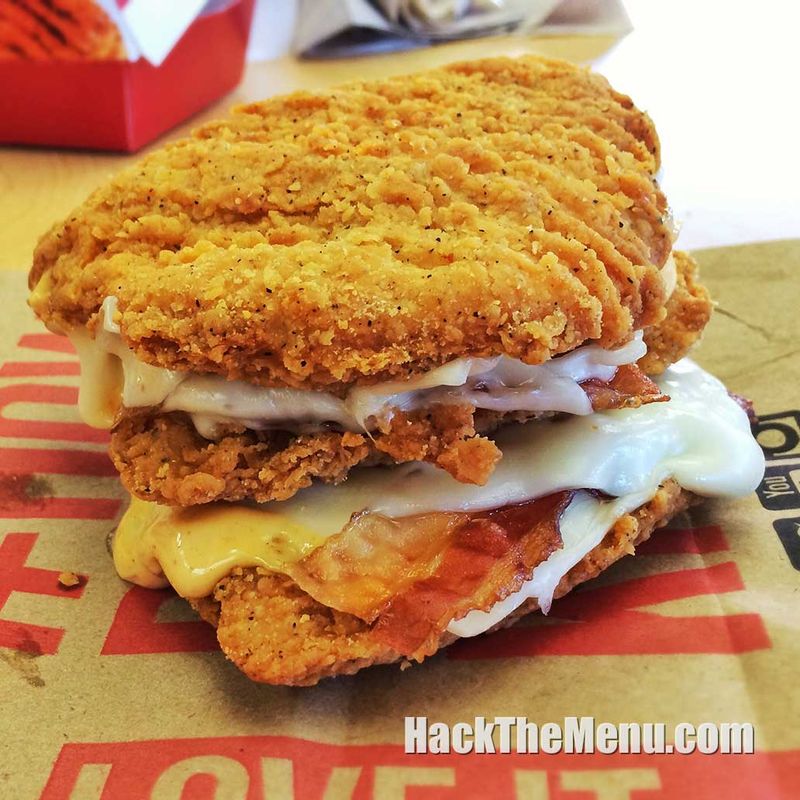 Top Fast Food Secret Menu Items, Ranked 11 KFC - Triple Down