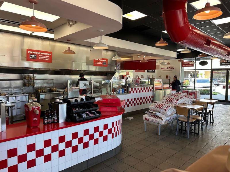 Florida Fast Food Spots, Chains, and Diners Locals Keep Coming Back To 14 Five Guys - Orlando, Florida
