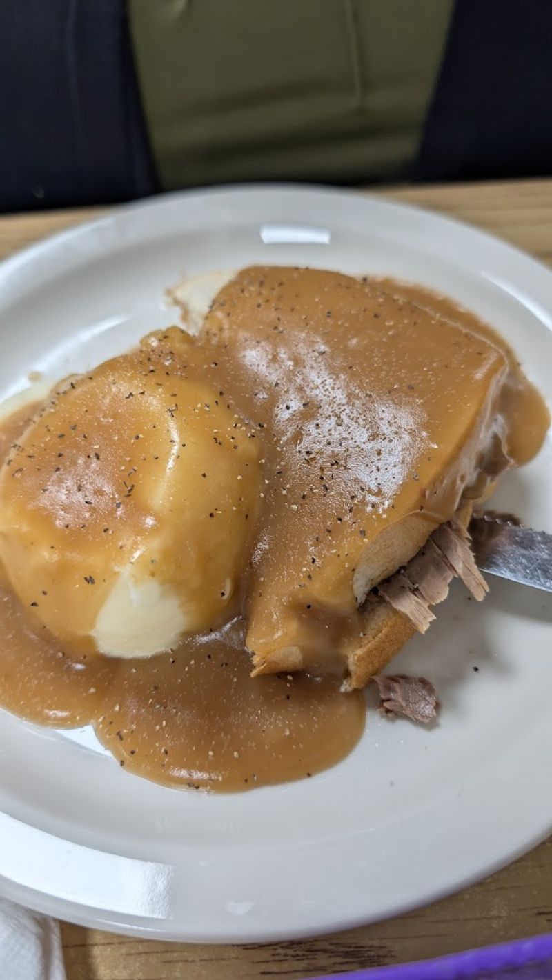 Open-Faced Hot Beef — A Classic Done Right