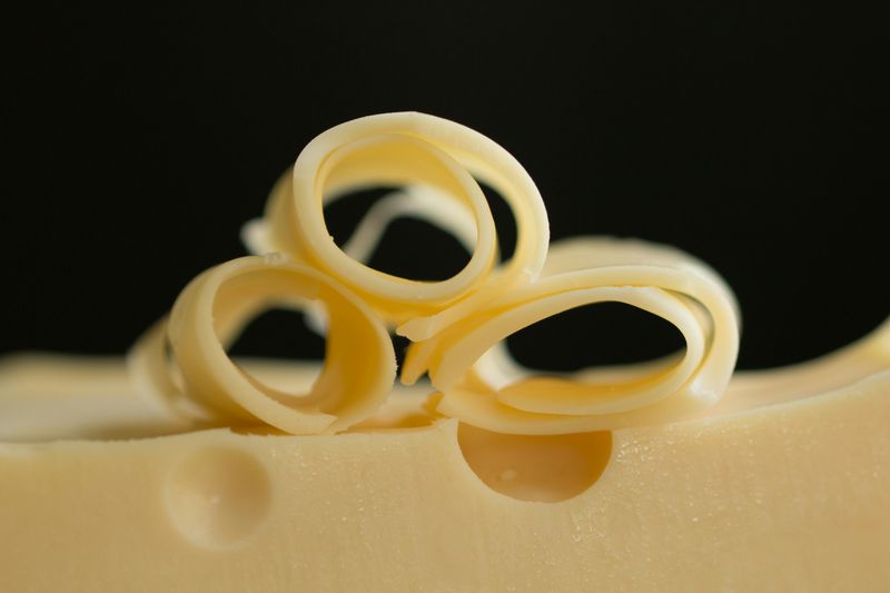 Cheese slices