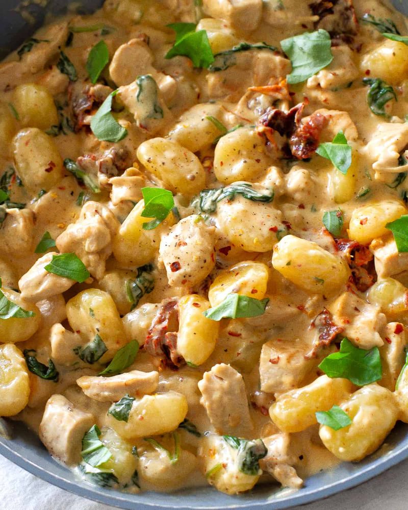Creamy Tuscan Chicken Gnocchi
