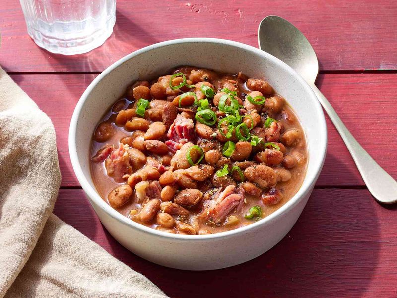Ham and beans