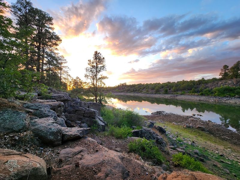 Sparkling Lake Views and Breathtaking Sunsets