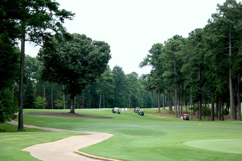 An 18-Hole Golf Course Tucked Right Into the Forest