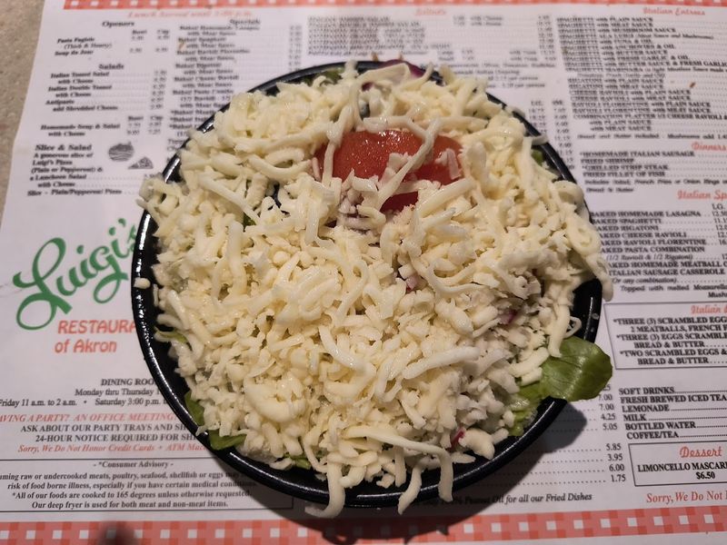 The Iconic Italian Salad with Cheese