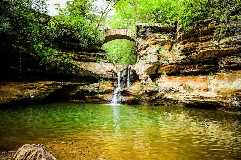 Hidden Waterfalls in Ohio That Are So Scenic You’ll Think You’re Dreaming 4 Old Man's Cave - Logan, Ohio
