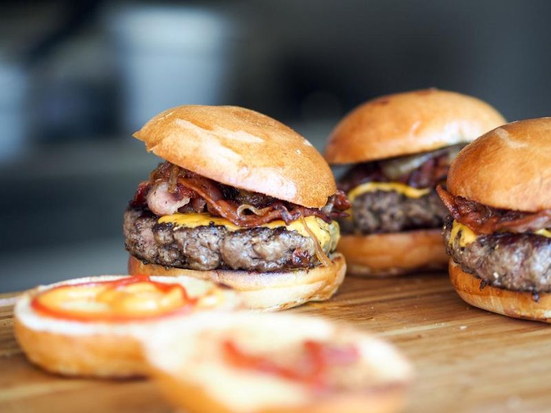 Bacon burgers