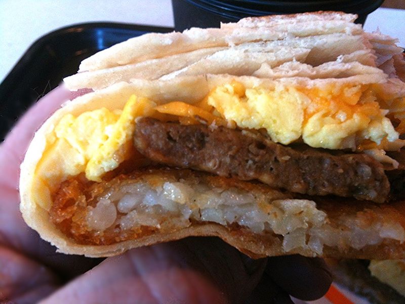 Taco Bell - Breakfast Crunchwrap