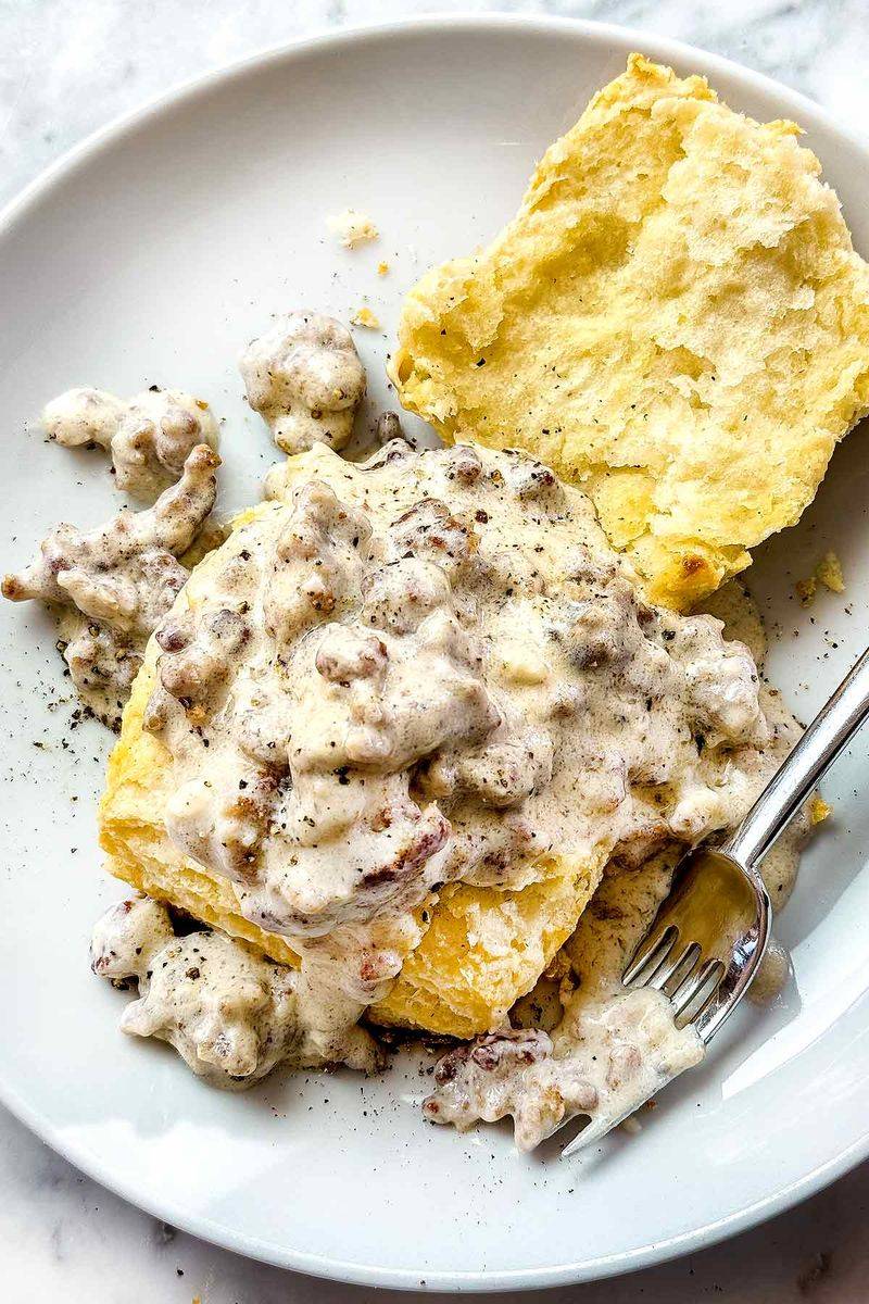 Biscuits and gravy