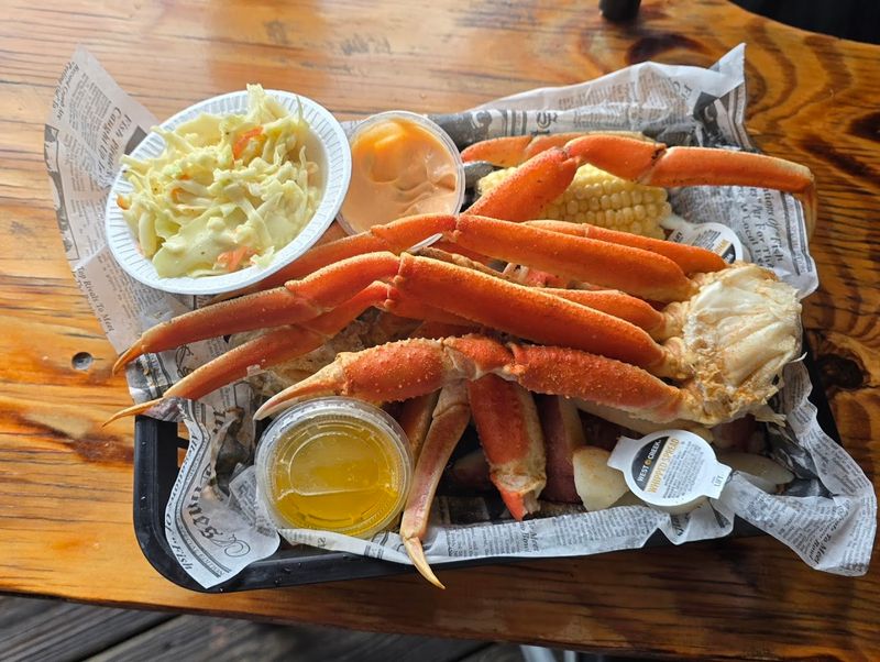 Snow Crab Legs Done the Lowcountry Way