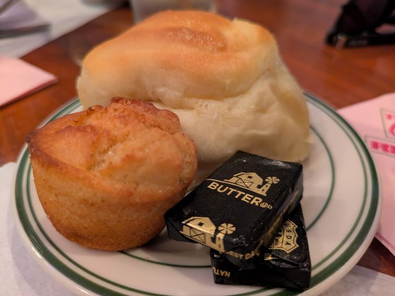 Yeast Rolls and Cornbread to Start