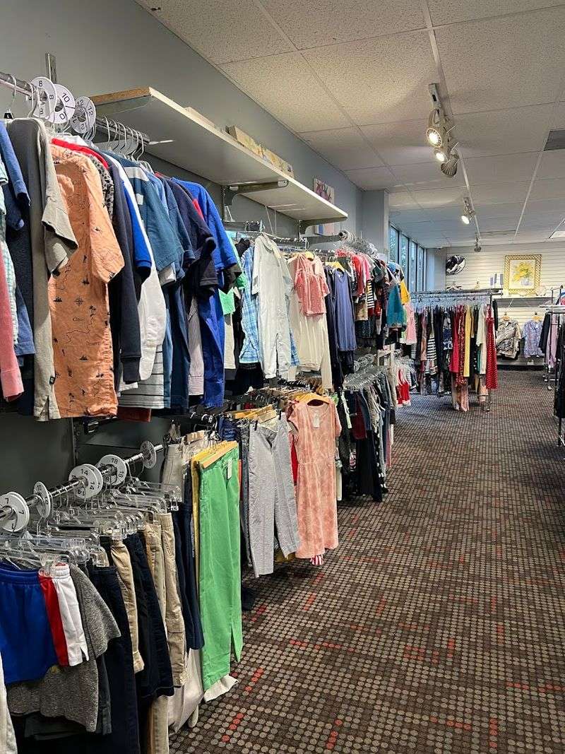 Clothing Organized by Size and Color