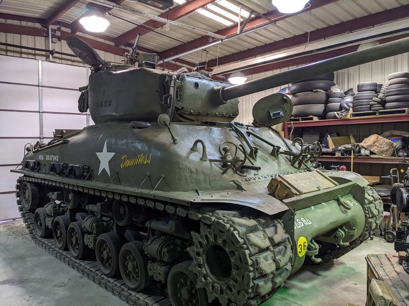 The Fully Restored WWII Sherman Tank