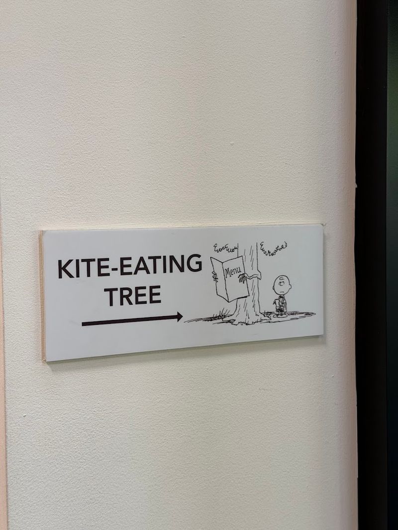 This California museum inspired by Snoopy brings back childhood memories 9 The Kite-Eating Tree and Drinking Fountain Easter Eggs