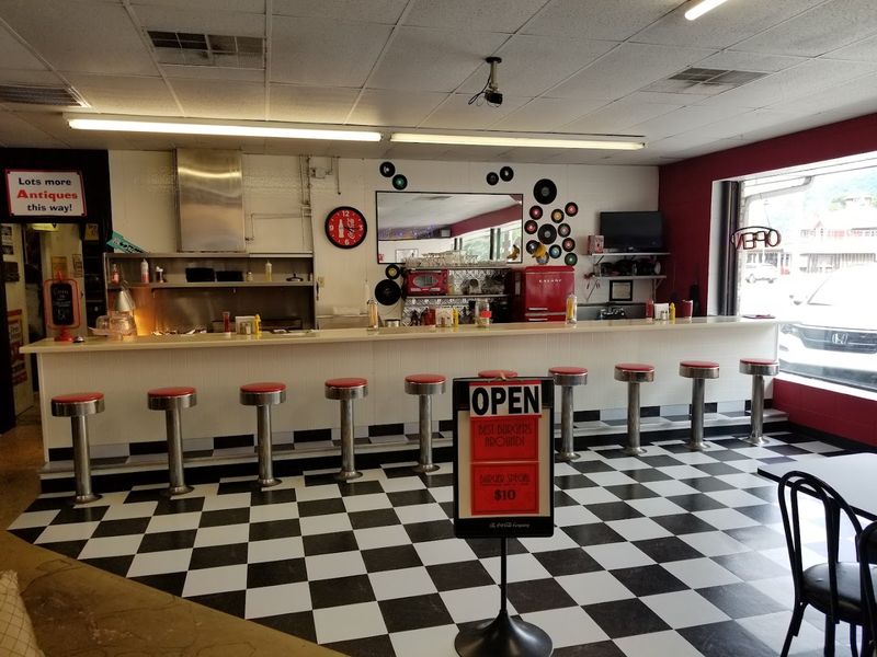 The Retro Diner Tucked Inside the Store