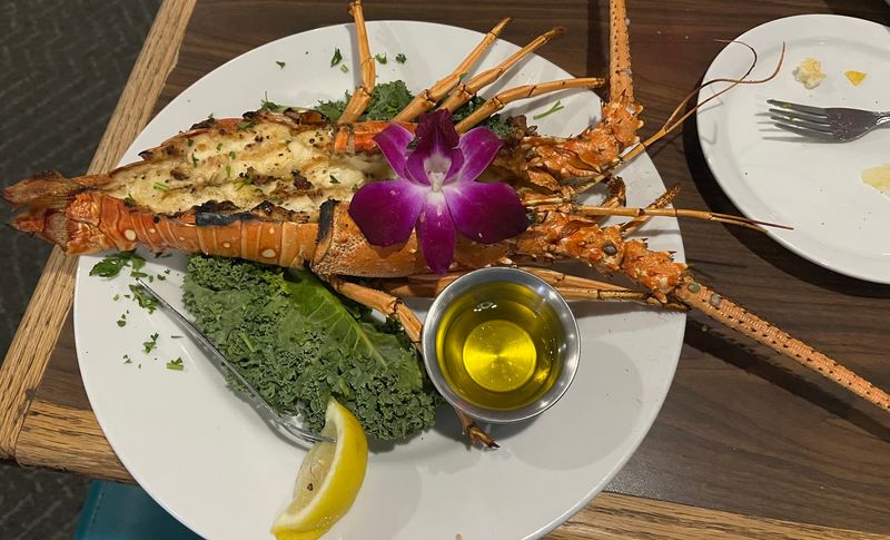 Fresh Florida Lobster Cooked With Care